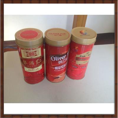 【廠家直銷定馬口鐵四色印刷制魚/寵物飼料/魚餌鐵罐做工精致熱銷中】價格,廠家,圖片,金屬罐,上虞市鴻利制罐-